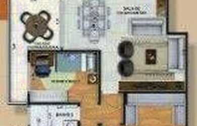 Imagem: O apartamento possui 2 Dormitórios, 1 Banheiro, 37m² de Área