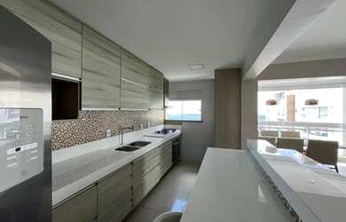 Imagem: O apartamento na cobertura possui 4 Dormitórios, 5 Banheiros