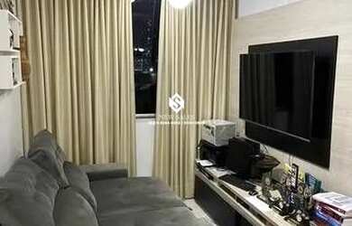 Imagem: O apartamento possui 2 Dormitórios, 1 Banheiro, 1 Vaga na garagem