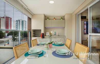 Imagem: O apartamento possui 3 Dormitórios, 2 Banheiros, 2 Vagas na