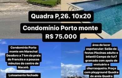 Imagem: O terreno possui 200m² de Área e está localizado em Vergel