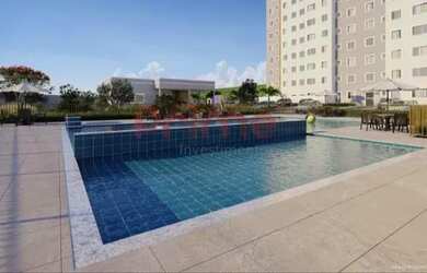 Imagem: O apartamento possui 2 Dormitórios, 1 Banheiro, 2 Vagas na