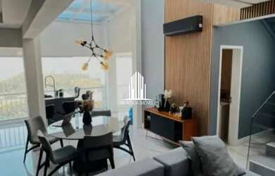 Imagem: O apartamento na cobertura possui 3 Dormitórios, 3 Banheiros