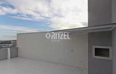 Imagem: O apartamento na cobertura possui 3 Dormitórios, 4 Banheiros