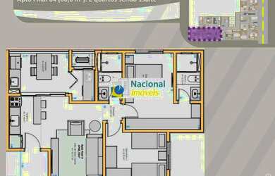 Imagem 16: Apartamentos na planta, bairro Varginha!