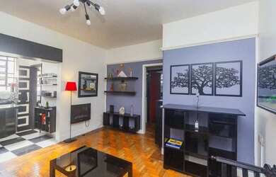 Imagem: O apartamento possui 2 Dormitórios, 1 Banheiro, 55m² de Área