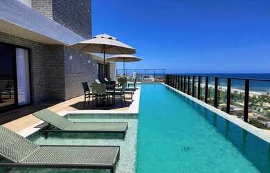 Imagem: O apartamento possui 1 Dormitório, 1 Banheiro, 1 Vaga na garagem