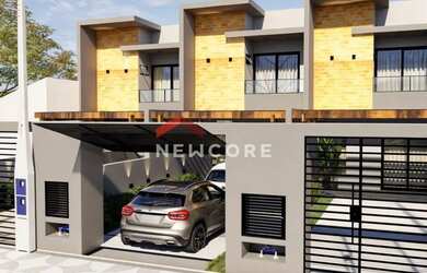 Imagem: A casa possui 3 Dormitórios, 3 Banheiros, 2 Vagas na garagem