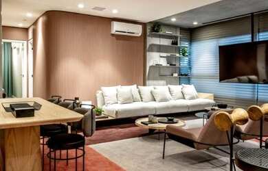 Imagem: O apartamento possui 2 Dormitórios, 2 Banheiros, 2 Vagas na