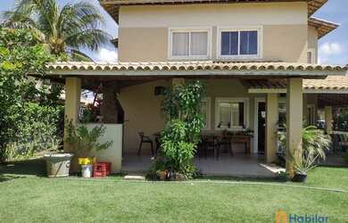 Imagem: A casa em condomínio possui 5 Dormitórios, 4 Banheiros, 2