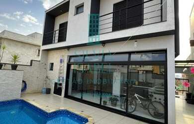 Imagem: A casa em condomínio possui 3 Dormitórios, 5 Banheiros, 4