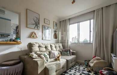 Imagem: O apartamento possui 2 Dormitórios, 2 Banheiros, 1 Vaga na