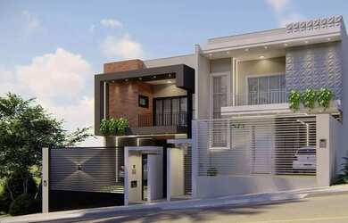 Imagem: A casa possui 3 Dormitórios, 2 Banheiros, 1 Vaga na garagem