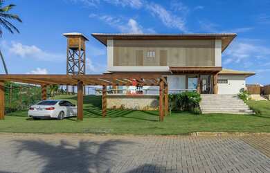 Imagem 16: Casa de luxo frente a praia e fundo lagoa em Praia dos Lagos - Interlagos- Bahia