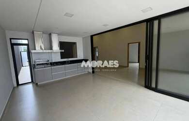 Imagem: A casa em condomínio possui 4 Dormitórios, 5 Banheiros, 3