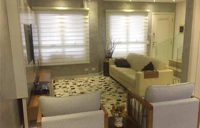 Imagem: A casa em condomínio possui 3 Dormitórios, 3 Banheiros, 3