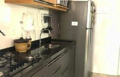 Imagem 6: APARTAMENTO PRAIA GRANDE. Piscina, Churrasqueira, VarandaeÁrea de serviço