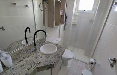 Imagem 12: APARTAMENTO 02 QUARTOS PÉ NA AREIA MOBILIADO FRENTE MAR VARANDA ENVIDRAÇADA EM MONGAGUÁ