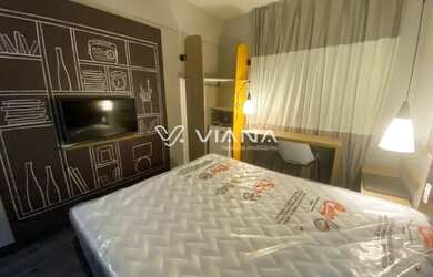 Imagem: O apartamento possui 1 Dormitório, 1 Banheiro, 21m² de Área