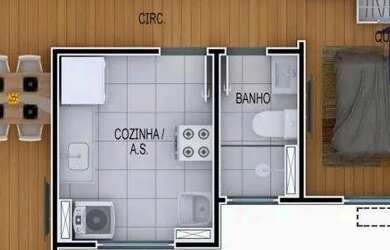 Imagem 1: Apartamento à venda, 36 m² por R$ 235.990,00 - Jardim São Pedro - São...