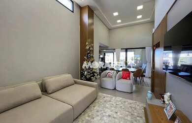 Imagem: A casa em condomínio possui 3 Dormitórios, 5 Banheiros, 4