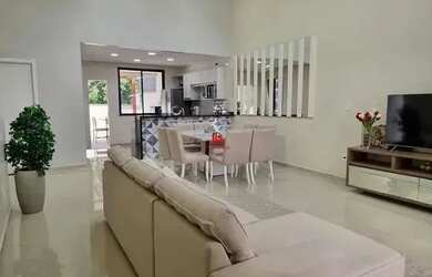 Imagem 9: Casa Térrea no Passaredo com 3 Suítes 100% mobiliada Cozinha americana completa lavabo