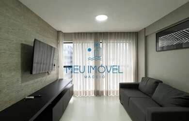 Imagem: O apartamento possui 1 Dormitório, 1 Banheiro, 1 Vaga na garagem