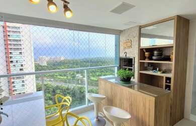 Imagem 4: Atmos Greenville 3/4 com suíte Vista Mar Andar Alto em Patamares R$ 980.000,00