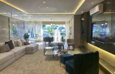 Imagem 1: Apartamento no brooklyn com 136m² 3 suítes, 2 vagas, andar alto