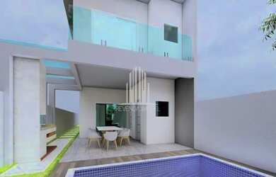 Imagem: A casa em condomínio possui 3 Dormitórios, 3 Banheiros, 2