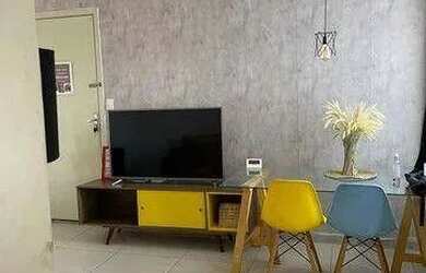 Imagem: O apartamento possui 2 Dormitórios, 1 Banheiro, 1 Vaga na garagem