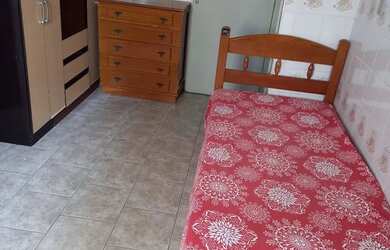 Imagem: O quarto está localizado em Encruzilhada, Santos para alugar