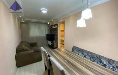 Imagem: O apartamento possui 2 Dormitórios, 1 Banheiro, 1 Vaga na garagem