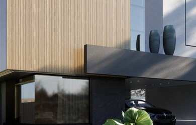 Imagem: A casa possui 4 Dormitórios, 5 Banheiros, 4 Vagas na garagem