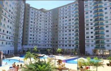 Imagem: O apartamento possui 2 Dormitórios, Acomodam 6 pessoas, 1 Vaga