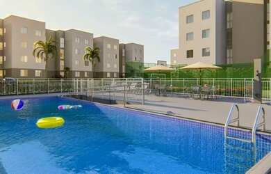 Imagem 5: RY- Aptos 2 Quartos Total Ville Planaltina DF - Sinal de mil reais