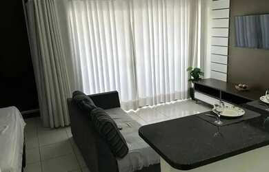 Imagem 7: Apt mobiliado no Bueno. Churrasqueira, Imóvel mobiliado, Ar-condicionadoe45m²...