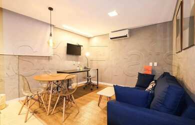 Imagem: O apartamento possui 1 Dormitório, 1 Banheiro, 36m² de Área