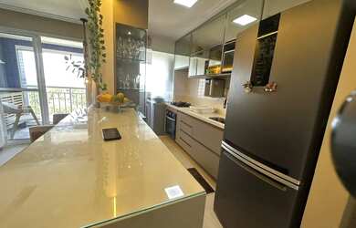 Imagem 8: Lindo apartamento para alugar, Nascente, 65m², Mobiliado, Piscina, 200m Praia de Buraquin