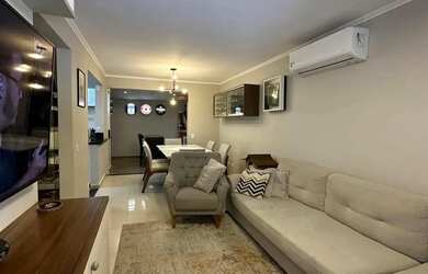 Imagem: A casa em condomínio possui 3 Dormitórios, 2 Banheiros, 2