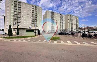 Imagem: O apartamento possui 3 Dormitórios, 1 Banheiro, 1 Vaga na garagem