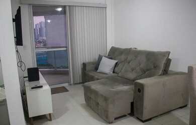 Imagem: O apartamento possui 1 Dormitório, 1 Banheiro, 1 Vaga na garagem