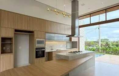 Imagem: A casa em condomínio possui 4 Dormitórios, 5 Banheiros, 2