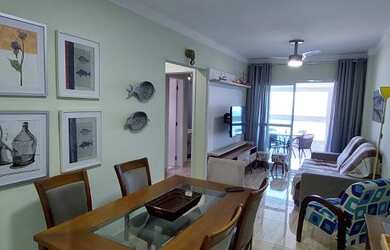 Imagem 6: APARTAMENTO 02 QUARTOS PÉ NA AREIA MOBILIADO FRENTE MAR VARANDA ENVIDRAÇADA EM MONGAGUÁ