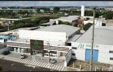 Imagem: O depósito possui 1400m² de Área e está localizado em Parque