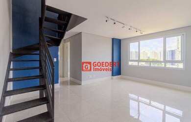 Imagem: O apartamento possui 2 Dormitórios, 1 Banheiro, 2 Vagas na