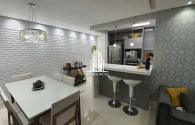 Imagem: O apartamento possui 2 Dormitórios, 2 Banheiros, 1 Vaga na