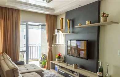 Imagem: O apartamento possui 3 Dormitórios, 2 Banheiros, 2 Vagas na