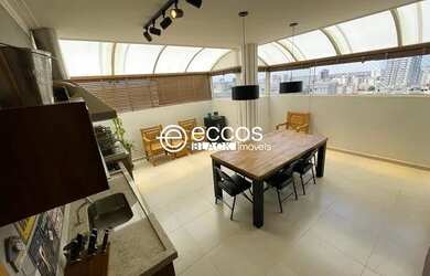 Imagem: O apartamento na cobertura à venda possui 3 Dormitórios, 5