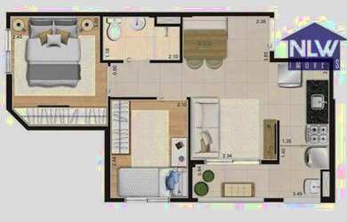 Imagem 1: Apartamento à venda, 38 m² por R$ 229.000,00 - Vila Ré - São Paulo/SP